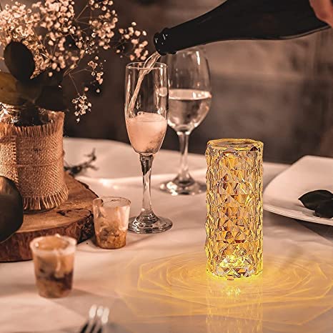 Silensun™-Touch Control Crystal Lamp